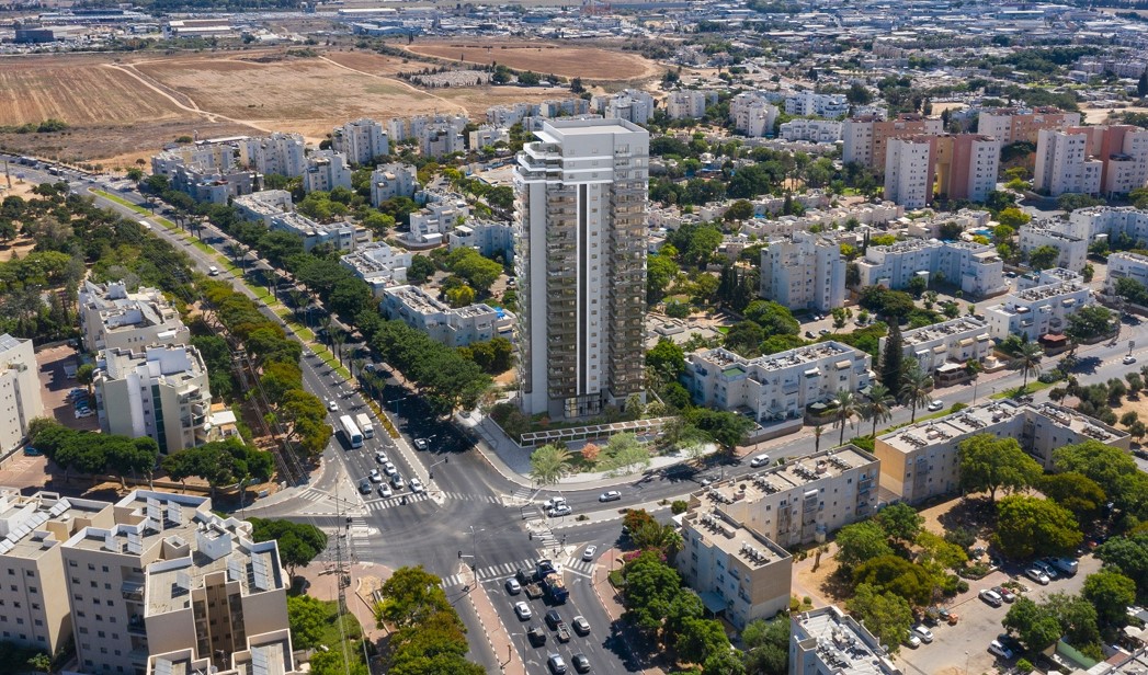 אשקלון היא שיאנית הבניה 
