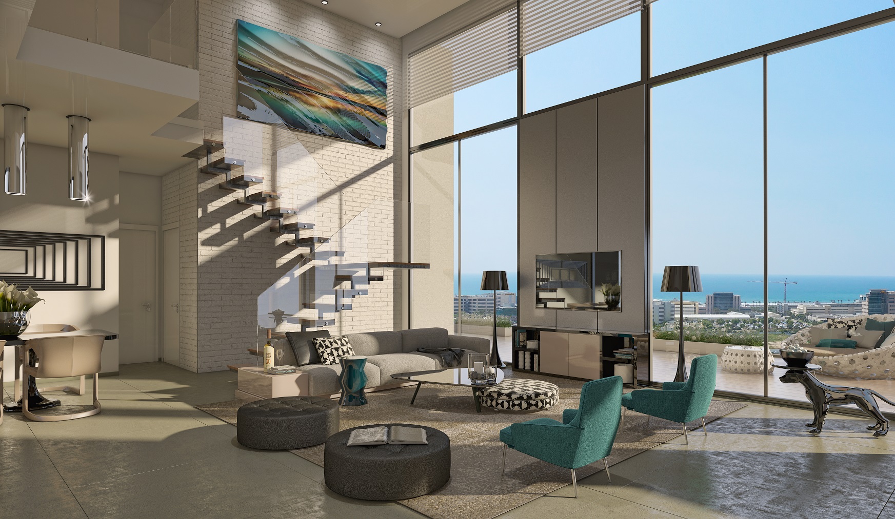 חיפה: פנטהאוז דו-קומתי על 165 מ&rdquo;ר - החל מ-2.67 מיליון שקל