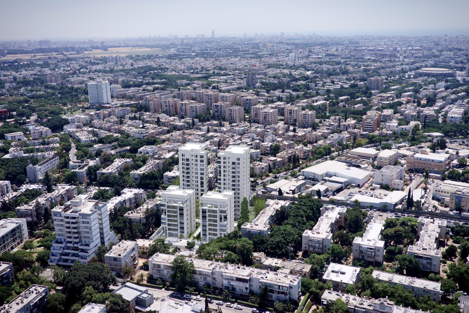ארזים מקדמת פרויקט תמ&rdquo;א ראשון בדרך השלום בתל אביב